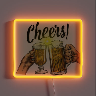 Brighten up your space with customizable color RGB neon lights