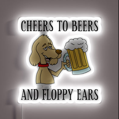 Brew-tiful Pet-Themed Neon Sign for Beer Lovers and Canines Fans