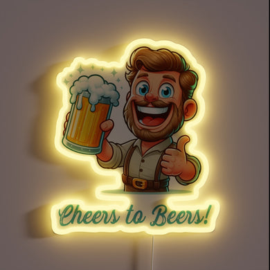 RGB Beer Neon Sign - Add Some Fun Home Bar