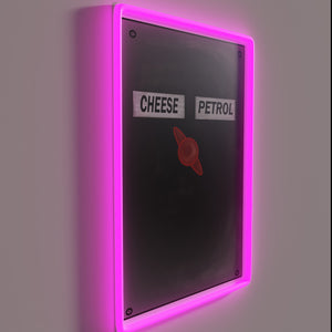 Add a quirky touch with our colorful LED light sign.
