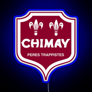 Chimay RGB neon sign blue