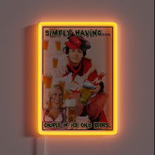 Load image into Gallery viewer, Get merry and hydrated with this festive RGB neon sign