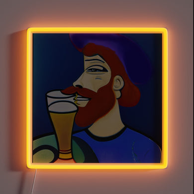 Add vibrant Cicerone flair to your beer enthusiast's game room.