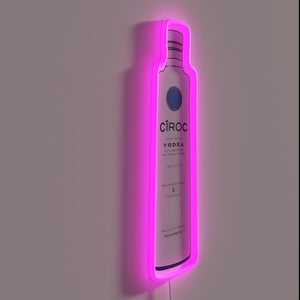 Add a touch of luxury with Ciroc Vodka neon decor.