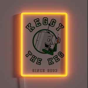 Retro-style colorful neon lighting for modern spaces with a vintage vibe.
