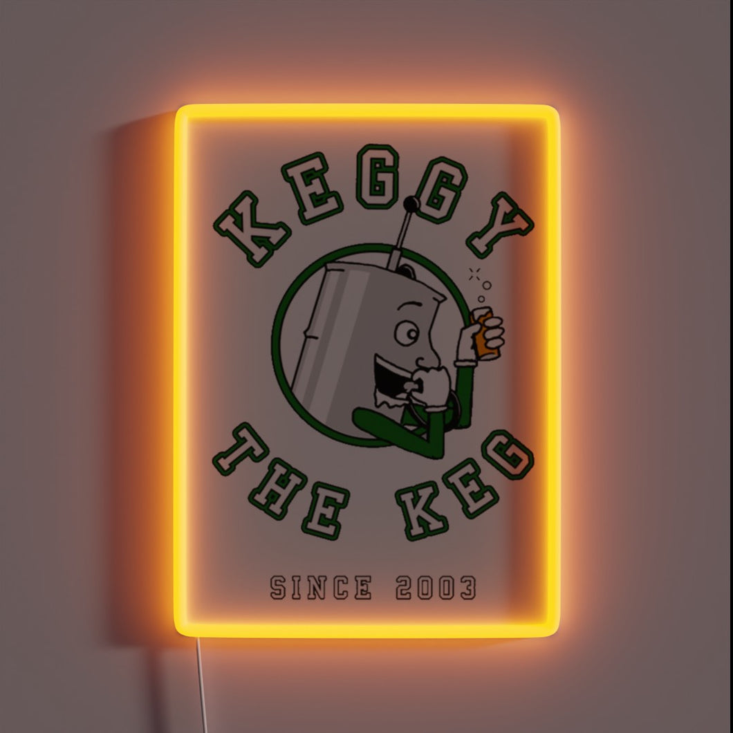 Retro-style colorful neon lighting for modern spaces with a vintage vibe.