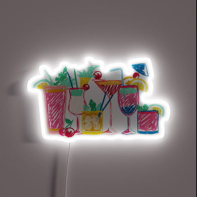 Add a pop of colorful fun to your bar scene