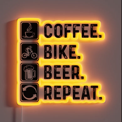 Brightly lit barware themed novelty sign for home decor enthusiasts