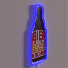 Load image into Gallery viewer, Neon Beer Sign for Kitchen or Bar Decor Illumination