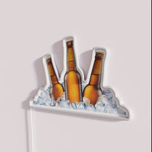 Load image into Gallery viewer, Vibrant Neon Sign for Home Bar with Cold Beer Theme