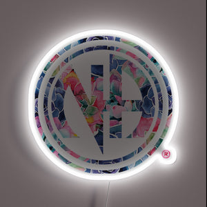 Recovery Support Symbol Neon Sign with Colorful NA AA Icons