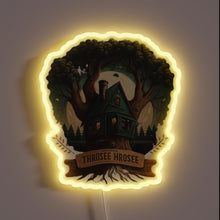 Load image into Gallery viewer, Neon Bar Sign with Vibrant RGB Lighting for Treehouse Enthusiasts.