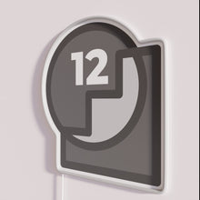 Load image into Gallery viewer, 12 Steps Recovery Symbol Illuminated Neon Sign with Rainbow Color Accents