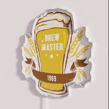 Load image into Gallery viewer, Neon Beer Bar Decor Sign for Craft Beer Enthusiasts Home Bar
