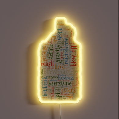 Personalized Neon Sign for Serious Craft Beer Enthusiasts and Brew Masters