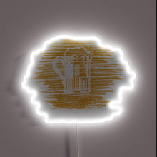 Load image into Gallery viewer, Hobby Brewer RGB Neon Sign for Craft Beer Enthusiasts Only