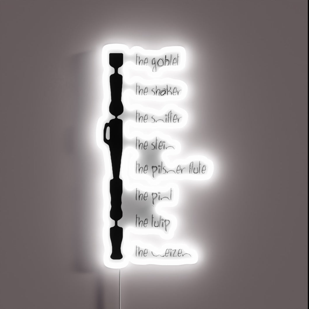 Vibrant LED Neon Sign for Beer Enthusiasts and Party Lovers