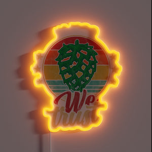 RGB Neon Sign for IPA Enthusiasts and Home Brewers Unite