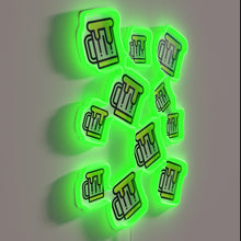 Load image into Gallery viewer, Colorful neon sign for homebrewers and craft beer enthusiasts anywhere.
