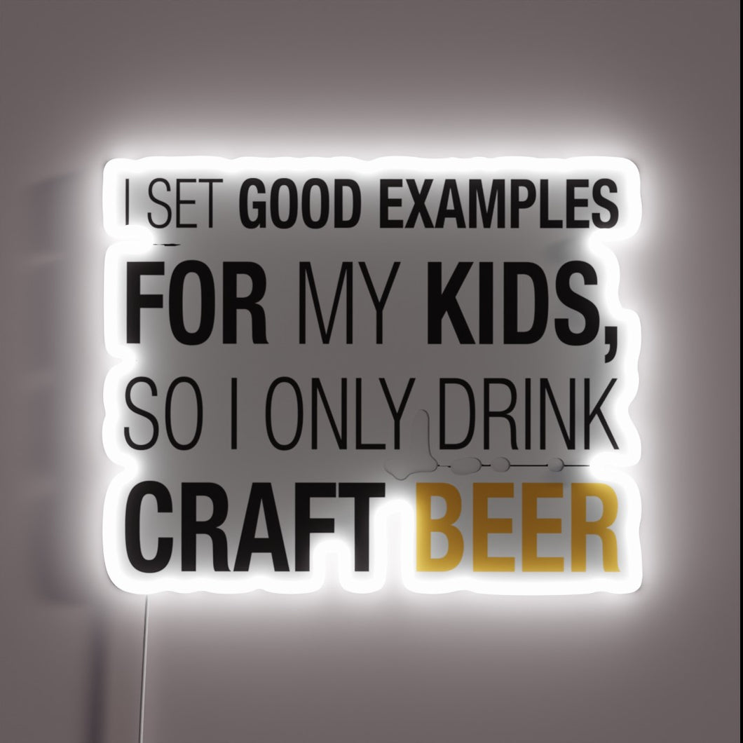 Add vibrant touch to your man cave with this sign.