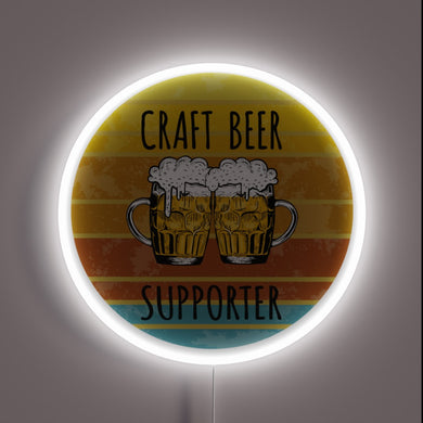 Add a pop of color to your craft beer haven.