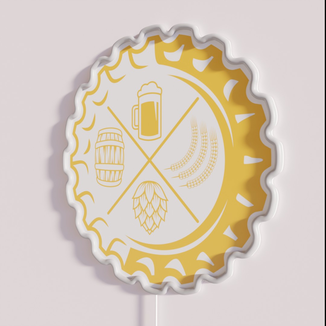 Craftbeer Beer Celebration Party Beer Rgb Led Sign – Neon Factory
