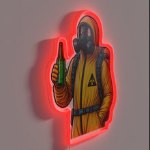 Load image into Gallery viewer, Handmade Craig RGB neon light sign with custom letters.