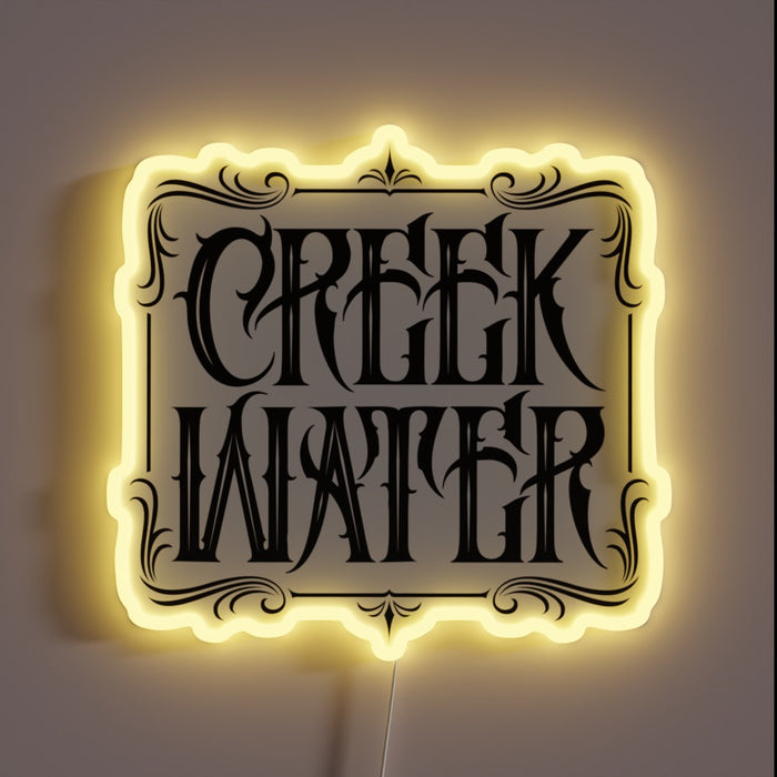 Vibrant LED light display for whiskey enthusiasts and outdoor lovers