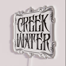 Load image into Gallery viewer, Bright creek water whiskey bar decor with rgb neon lights