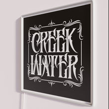 Load image into Gallery viewer, Neon Creek Water Whiskey Bar Sign with RGB Color Change