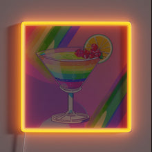 Load image into Gallery viewer, Brighten up your space with this vibrant cocktail bar decor.