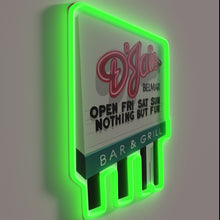 Load image into Gallery viewer, Add vibrant ambiance with customizable DJ-inspired Rgb Neon Light Sign