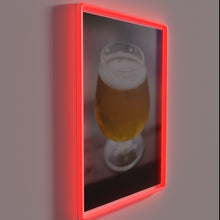 Load image into Gallery viewer, Neon beer tap lights with colorful RGB glow accents