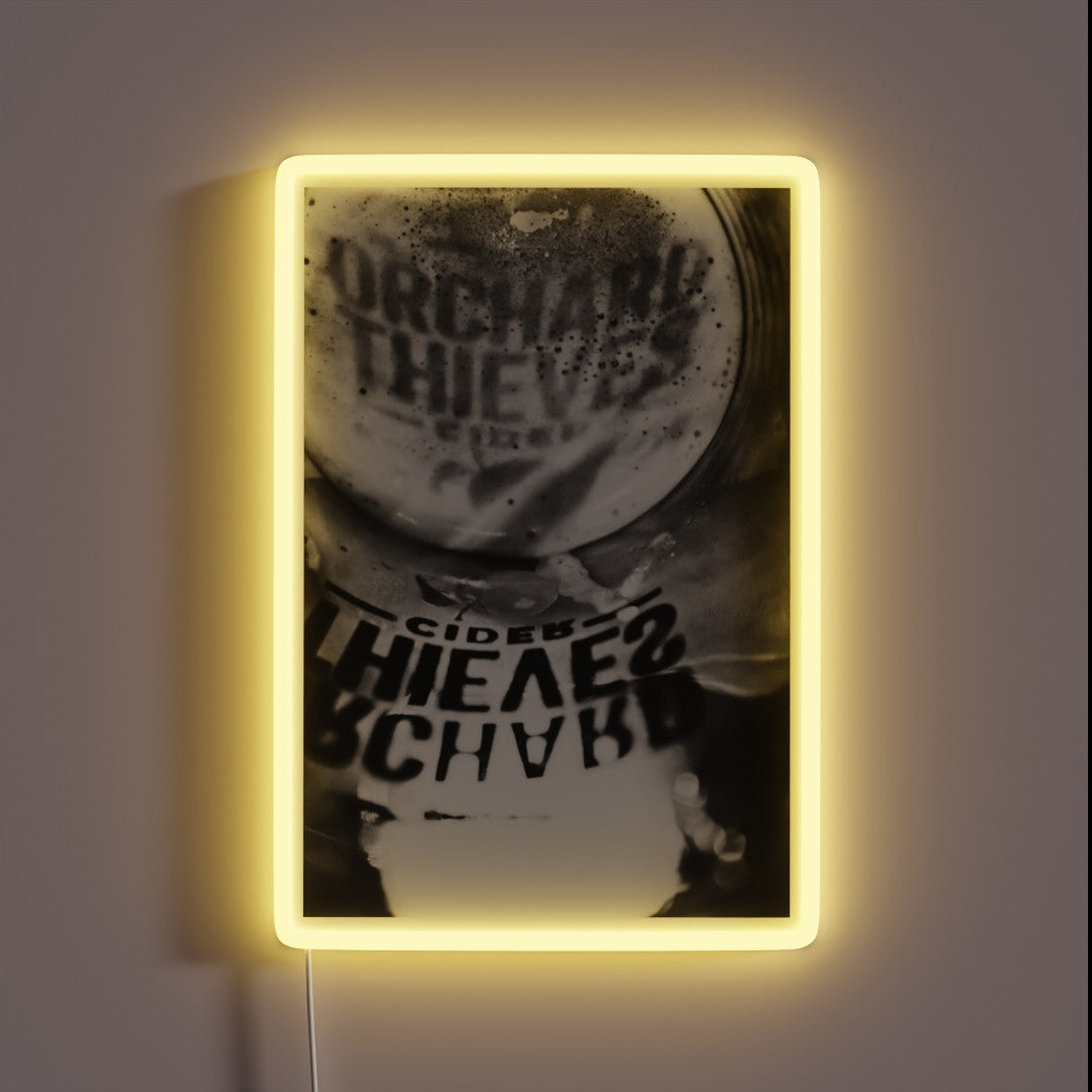 D Lawson Photography Orchard Thieves Cider Rgb Led Sign – Neon Factory