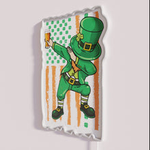 Load image into Gallery viewer, Lucky Irish Beer Neon Sign, St Patrick&#39;s Day Party Decorations