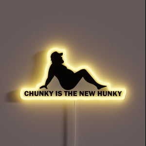 Dad Bod Beauty Now Officially Recognized in Vibrant Neon Glory