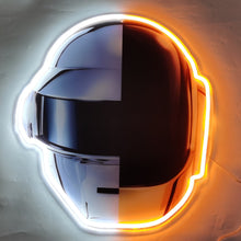 Load image into Gallery viewer, Daft Punk Helmet neon sign