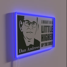 Load image into Gallery viewer, Dan Andrews Top Shelf Original Artwork in Vibrant RGB Neon