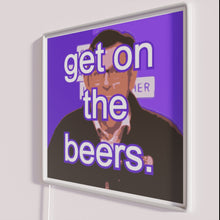 Load image into Gallery viewer, Daniel Andrews&#39; Politician Neon Sign in Bright RGB LED Colors