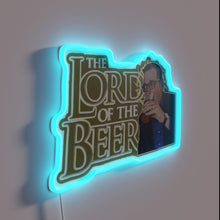 Load image into Gallery viewer, Daniel Andrews&#39; humble abode proudly proclaims Lord of the Beers