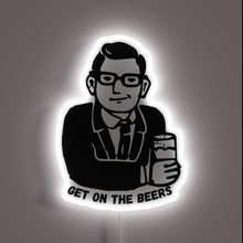 Load image into Gallery viewer, Daniel Andrews Premier of Victoria Official Neon Sign with Colourful Accents