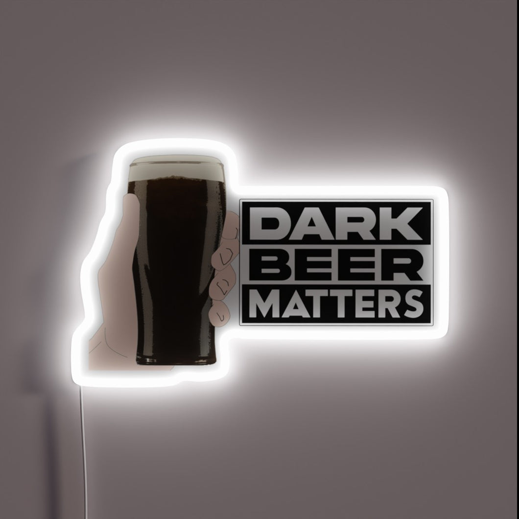 Celebrate International Beer Day with vibrant RGB neon beer sign