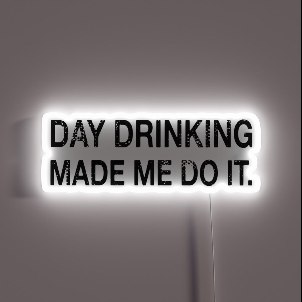 Good times and laughter inspired this cheeky neon bar decor.