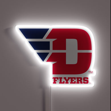 Flyers pride takes flight — bold red, sharp wings, lit for legends.
