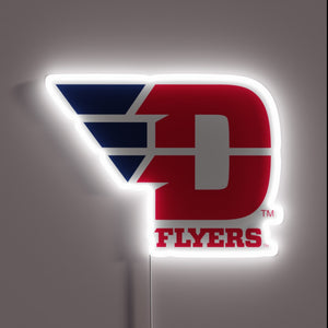 Flyers pride takes flight — bold red, sharp wings, lit for legends.