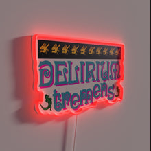 Load image into Gallery viewer, Vibrant Neon Sign Depicting a Sober Alligator in Distress