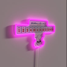 Load image into Gallery viewer, Shine on in Motor City with retired basketball number neon
