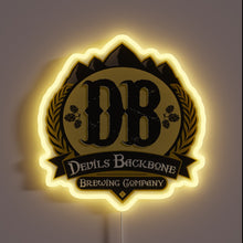 Load image into Gallery viewer, Radiant Devil&#39;s Backbone LED Neon Sign with Vibrant RGB Lighting Effects