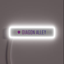 Load image into Gallery viewer, Mystical Entrance to Diagon Alley, Wizarding World&#39;s Secret Neon Gateway