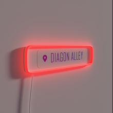 Load image into Gallery viewer, Magical London Landmark Inspiration - Diagon Alley Neon Sign Illumination